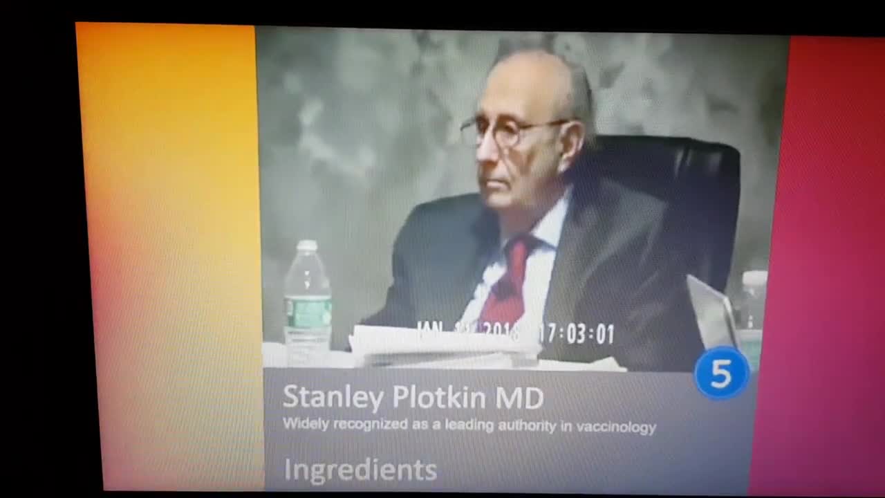 Stanley Plotkin MD saying there are aborted baby parts in vaccines ...