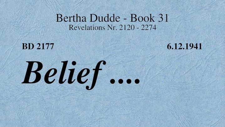 BD 2177 - BELIEF .... - iConnectFX™